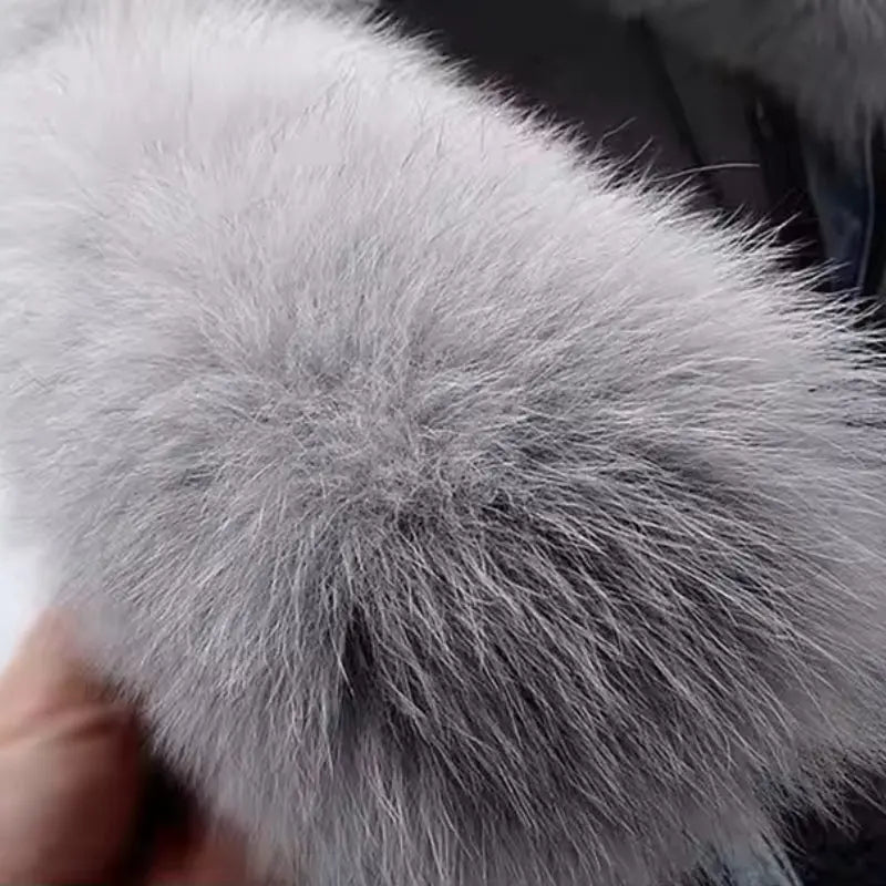 Frost Luxe Fur Denim Jacket NIQApparel