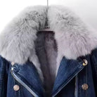 Frost Luxe Fur Denim Jacket NIQApparel