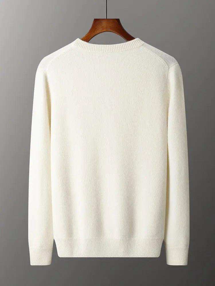 Contrast Cashmere Sweater NIQApparel