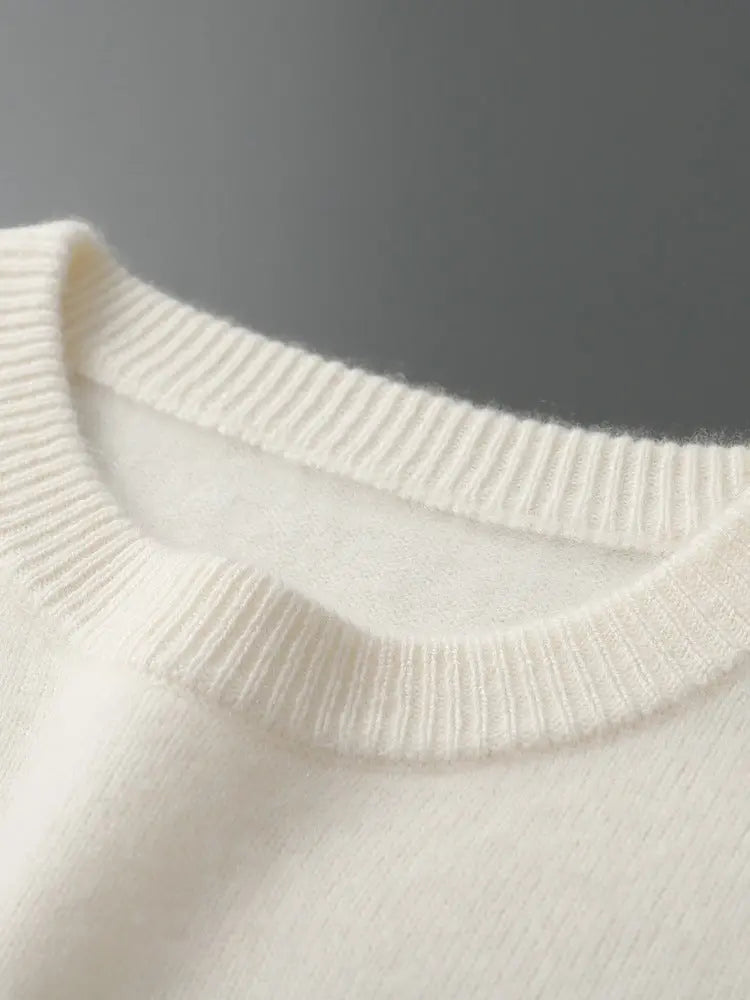Contrast Cashmere Sweater NIQApparel