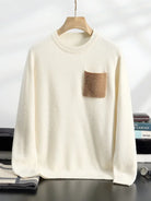 Contrast Cashmere Sweater NIQApparel