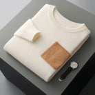Contrast Cashmere Sweater NIQApparel
